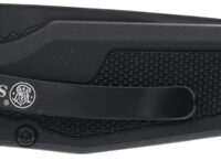 S&W KNIFE S.W.A.T SPRING ASST - 3" BLACK/BLACK LINER LOCK