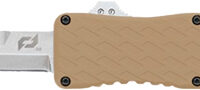 SCHRADE KNIFE UPROAR D/A OTF - 3" D2 BAYONET POINT FDE/SS