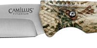 CAMILLUS MASK FIXED BLADE - 4" SS DROP POINT BLADE CAMO