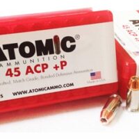 ATOMIC AMMO .45ACP +P - 185GR. BONDED JHP 50-PACK