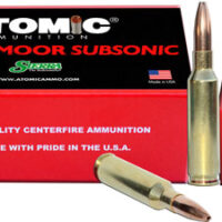 ATOMIC 6.5 CM 130GR SUBSONIC - HPBT 20RD 10BX/CS