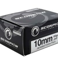 SCORPION 10MM - 180GR JHP 20RD 10BX/CS