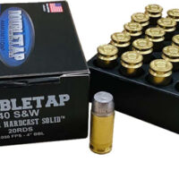 DOUBLETAP 40&W 200GR WFNGC - HARDCAST SOLID 20RD 50BX/CS