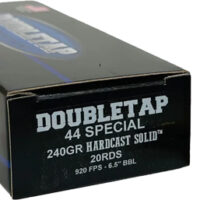 DOUBLETAP 44 SPL 240GR SWC - HARDCAST SOLID 20RD 25BX/CS