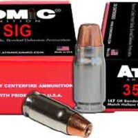 ATOMIC 357 SIG 147GR JHP - 20RD 10BX/CS