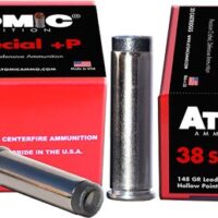 ATOMIC 38 SPECIAL +P 148GR WC - UP-SIDE DOWN 20RD 10BX/CS