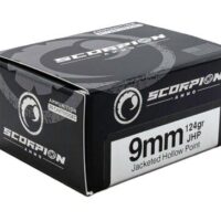 SCORPION 9MM LUGER - 124GR JHP 20RD 10BX/CS