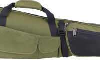 BULLDOG HUNTER RIFLE CASE - GREEN W/ BLACK 48"