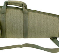 BULLDOG DOUBLE SPLIT SHOTGUN - CASE GREEN 52" FITS TWO RIFLES