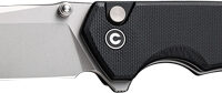 CIVIVI KNIFE BRAZEN 3.46" - BLACK G-10/STONEWASH BUTTON LK