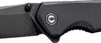 CIVIVI KNIFE BRAZEN 3.46" - BLACK G-10/STONEWASH D2 TANTO