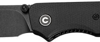 CIVIVI KNIFE CRABBY 2.7" BLACK - CANVAS MICARTA BLACK STONEWASH