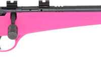 SAVAGE RASCAL FVSR SINGLESHOT - YOUTH 22LR HB THREADED PINK