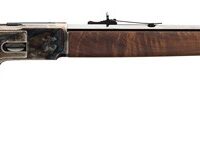 WINCHESTER 1873 SPORTER 45LC - OCTAGON/BLUED 24" CASE-COL PG