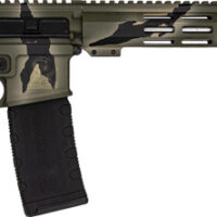 GLFA AR15 RIFLE 223 WYLDE - 16" S/S BBL PURSUIT GREEN CAMO