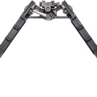 ACCU-TAC BIPOD HD-50 LR 7"-10" - T6 ALUMINUM ALLOY FLAT BLACK