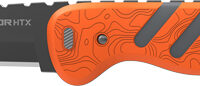 OUTDOOR EDGE RAZOR HTX 3" - FIXED GRAY/ORANGE W/BLADE POD
