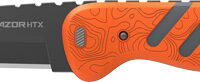 OUTDOOR EDGE RAZOR HTX 3.5" - FIXED GRAY/ORANGE W/BLADE POD