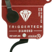 TRIGGERTECH REM 700 SNGLE STG - BLACK DIAMOND FLAT CLEAN