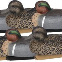 ZINK FLOATER DECOYS GREEN WING - TEAL 6 PACK