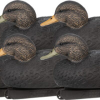ZINK FLOATER DECOYS BLACK DUCK - 6 PACK