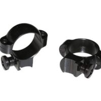 Burris Deluxe Solid Steel .22 Rings 1" Medium 0.80" Actual Height - Gloss