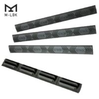 ERGO4-SLOT Modular WedgeLock Railcover (4pk)Blk M-LOK Compatible
