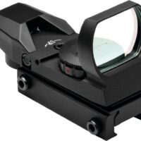NcStar Red & Green Reflex Sight with 4 Reticles and QR Mount - Black