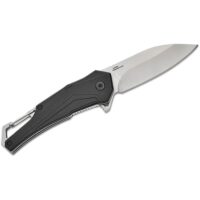 Smith & Wesson Oasis Carabiner Folding Knife 3" Drop Point Blade Black Box