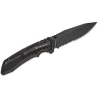 Smith & Wesson Special Ops Folding Knife 3.5" Clip Point Blade Black Box