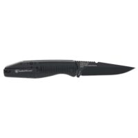 Smith & Wesson Special Ops Auto Full Size Folding Knife 3-2/5" Drop Point Blade Black