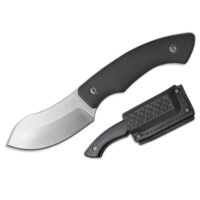 ABKT Elite Grunt Fixed Knife 3" Nesmuk Blade Black