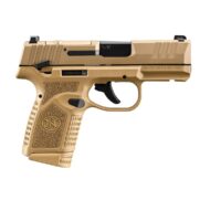 FN Reflex MRD Manual Safety Handgun 9mm Luger 10rd Magazines(2) 3.3" Barrel FDE