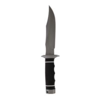 SOG Knives Tech Bowie Knife 6-2/5" Fixed Clip Point Blade Black Box