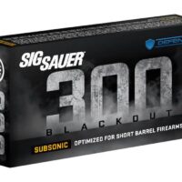 Sig Sauer Subsonic Max Expansion Rifle Ammunition .300 AAC Blackout 194 gr 1000 fps 20/ct