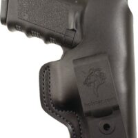 DESANTIS DUAL CARRY II HOLSTER - IWB/OWB RH LTHR SHIELD 9/40 BL