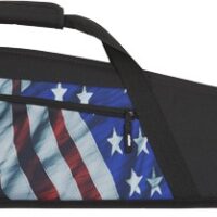 ALLEN GUN CASE CENTENNIAL 46" - 46" RIFLE SCOPED NYLON RWB/BLK