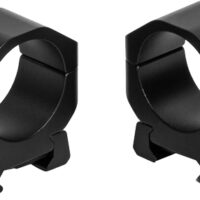 ATHLON RINGS ARMOR 30MM LOW - 0.89" HEIGTH BLACK