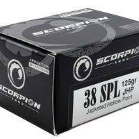 SCORPION 38SPL - 125GR JHP 20RD 10BX/CS