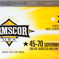ARMSCOR 45-70 GOV 300GR JHP - 20RD 10BX/CS