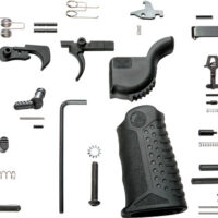BATTLE ARMS ENHANCED COMPLETE - LOWER PARTS KIT STEEL BLACK