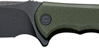 CIVIVI KNIFE MINI PRAXIS 2.98" - OD GREEN G10/BLACK CLAM PACK