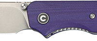 CIVIVI KNIFE CRABBY 2.7" G-10 - PURPLE STONEWASH LINER LOCK