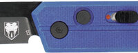 COBRATEC STINGER FOLDER 1.9" - PURPLE/BLK D2 BLADE SD BUTTON