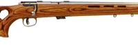 SAVAGE MARK II-BTVS 22LR 21" - HB ACCU TRIG SS/BRN LAM T-HOLE
