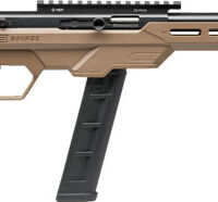 SAVAGE 64 PRECISION 22LR 20RD - 16.5" HB SYNTHETIC CHASSIS FDE