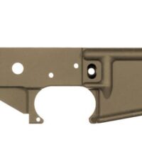 CMMG LOWER RECEIVER ASSEMBLY - MK4/AR15 COYOTE TAN
