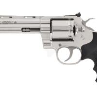 COLT GRIZZLY 357MAG 6" 6RD - POLISHED STAINLESS HOGUE GRIPS