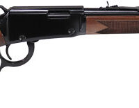 HENRY H1 WESTERN LEVER RIFLE - 22/S/L/LR 18.5" BLUED WALNUT