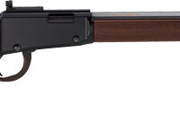 HENRY H1 TRACKER LEVER RIFLE - 22S/L/LR 20" LL BLUED WALNUT